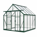 Serre de jardin aluminium polycarbonate verte